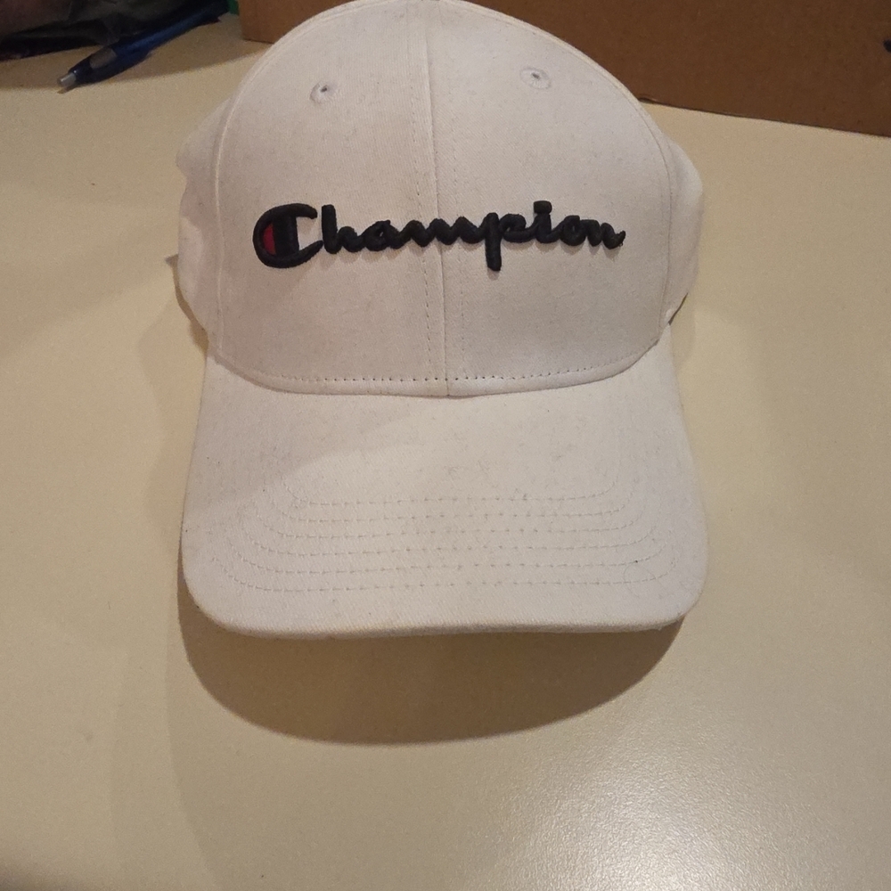Champion White Cap